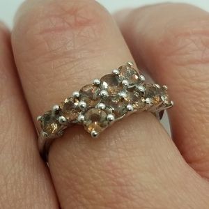 Andalusite Sterling Silver Ring  Size 8